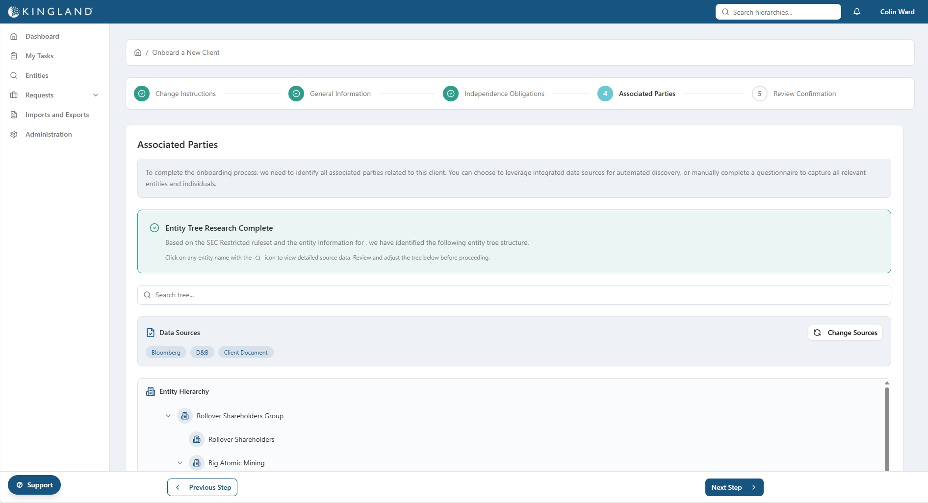 Client Data & Family Tree Management Solution