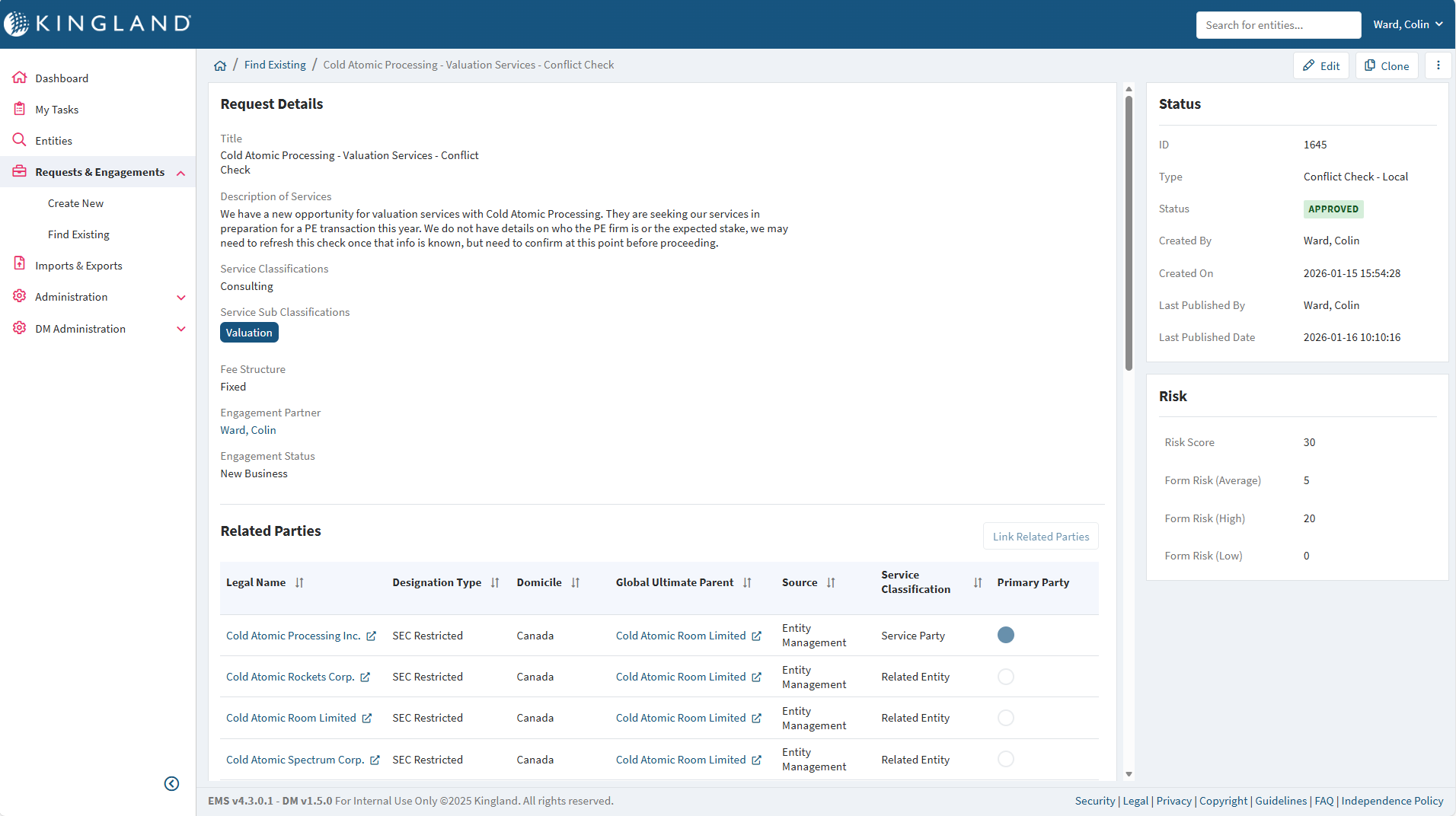 Conflict Checking Solution